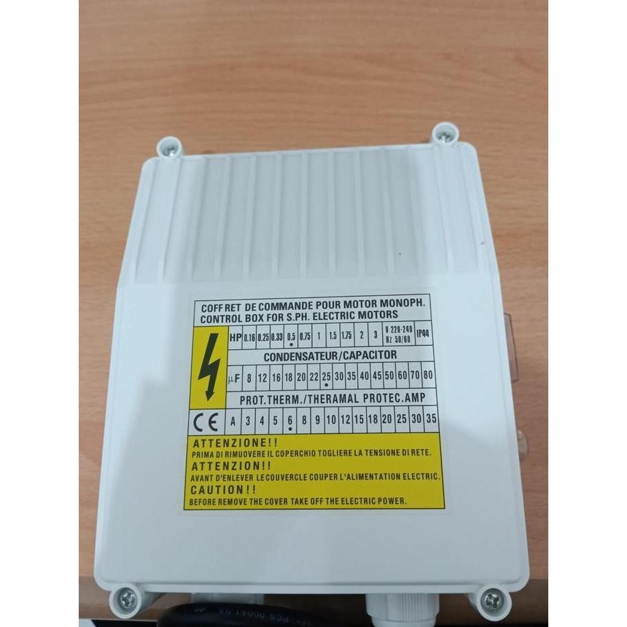 Promo Control Panel Control Box Satelit Submersible Pump 0,5Hp