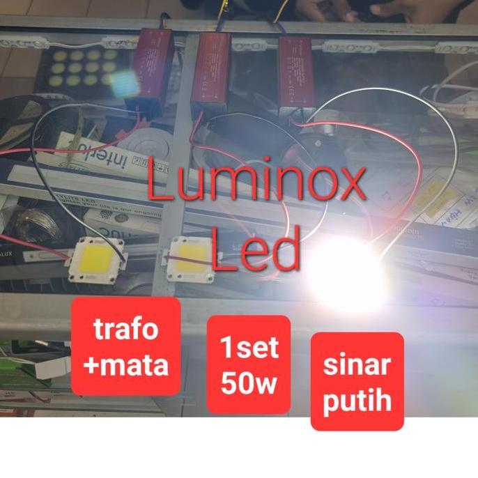 TRAFO DRIVER PJU COBRA LED 50WATT 50W SET LAMPU 50 WATT 50 W PUTIH TERMURAH