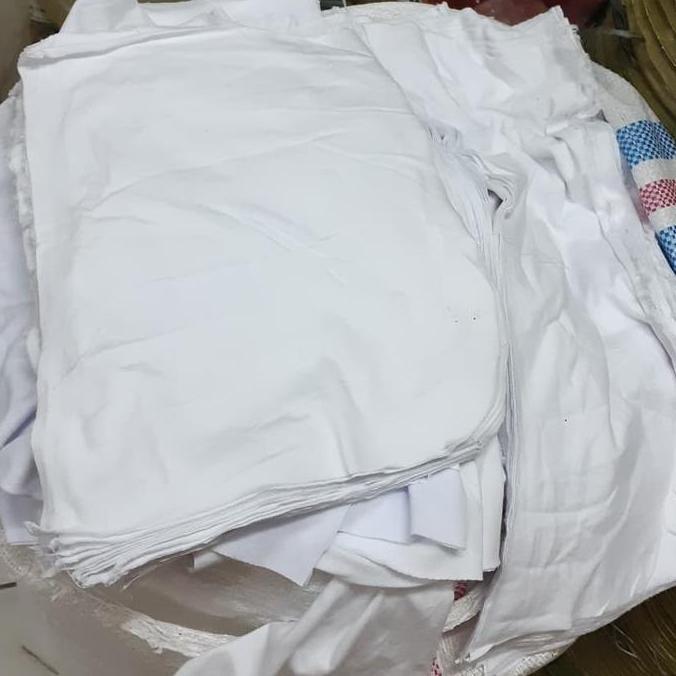 KAIN MAJUN LAP MAJUN PUTIH