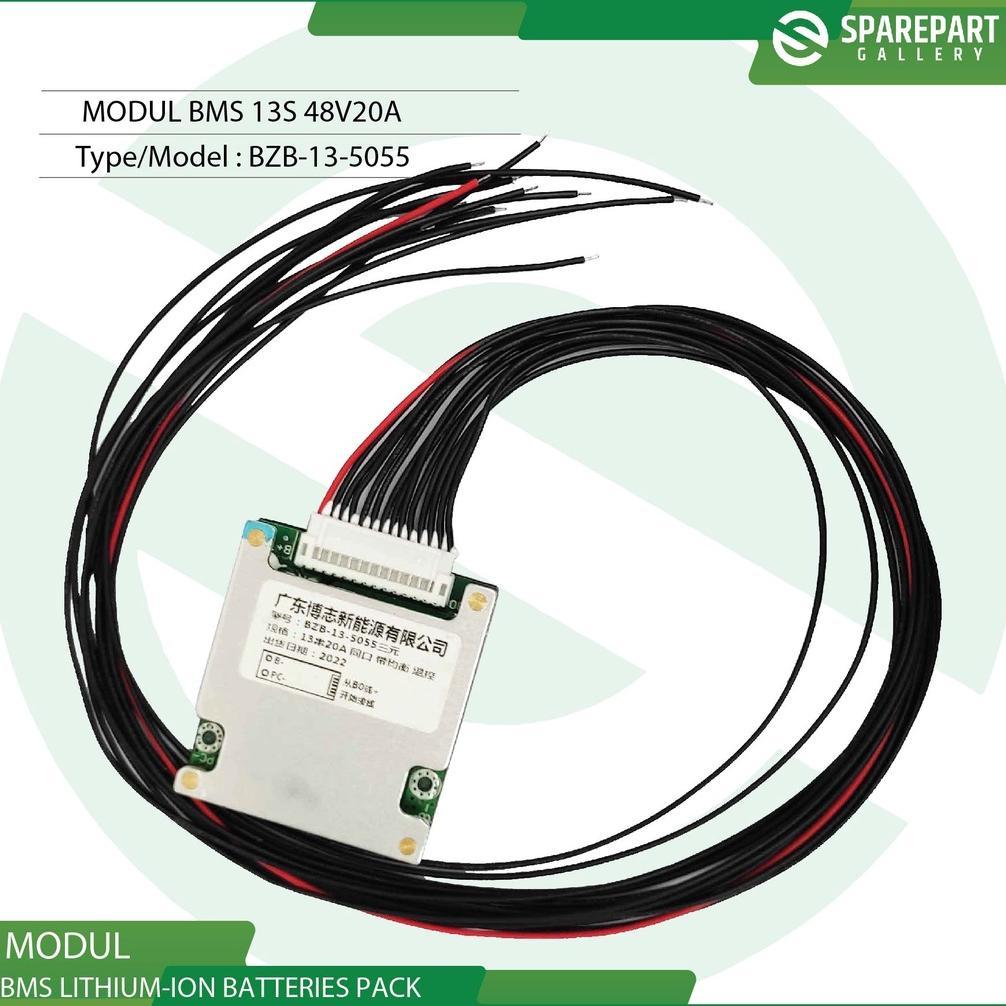 BMS Modul 13S 48V20A BMS for Ebike Lithium ion batteries pack