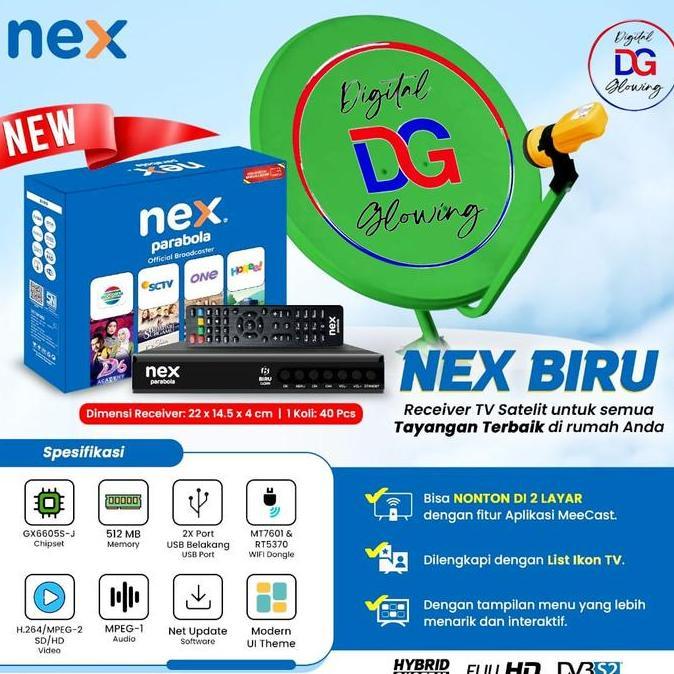 oktaverinageola - matrix mola nex parabola receiver / stb set top box dvb-t2 combo kuni