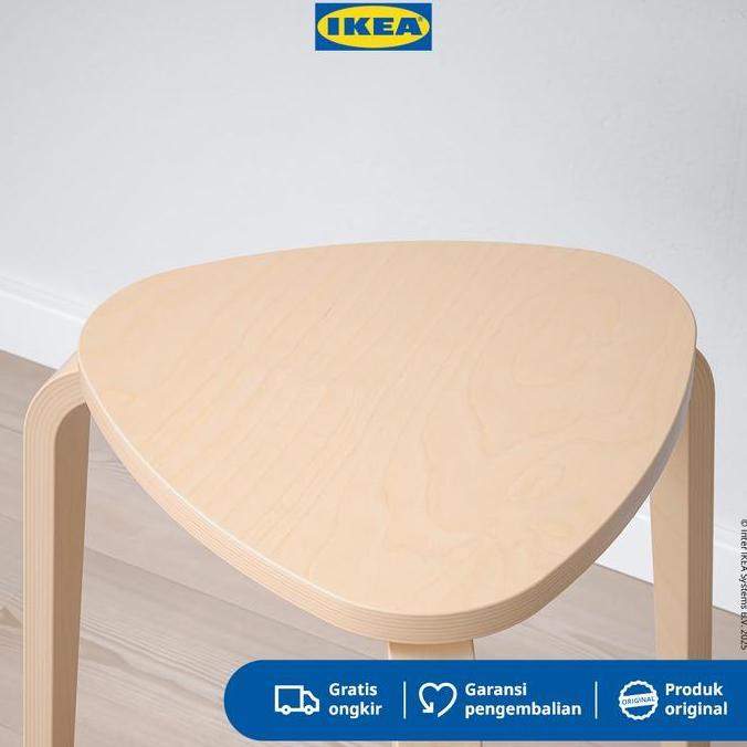 IKEA KYRRE Bangku Tumpuk Kayu Minimalis Furniture