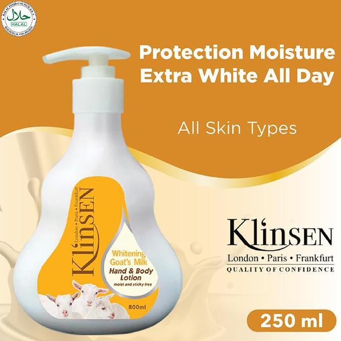 Hsadh- Hand Body Lotion Klinsen Whitening Goat'S Milk 50 Ml