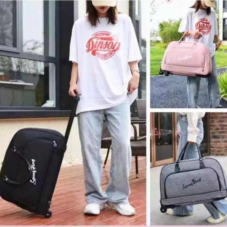 Tas Travel Roda Tas Pakaian Kapasitas Besar Tas Perjalanan Travelling