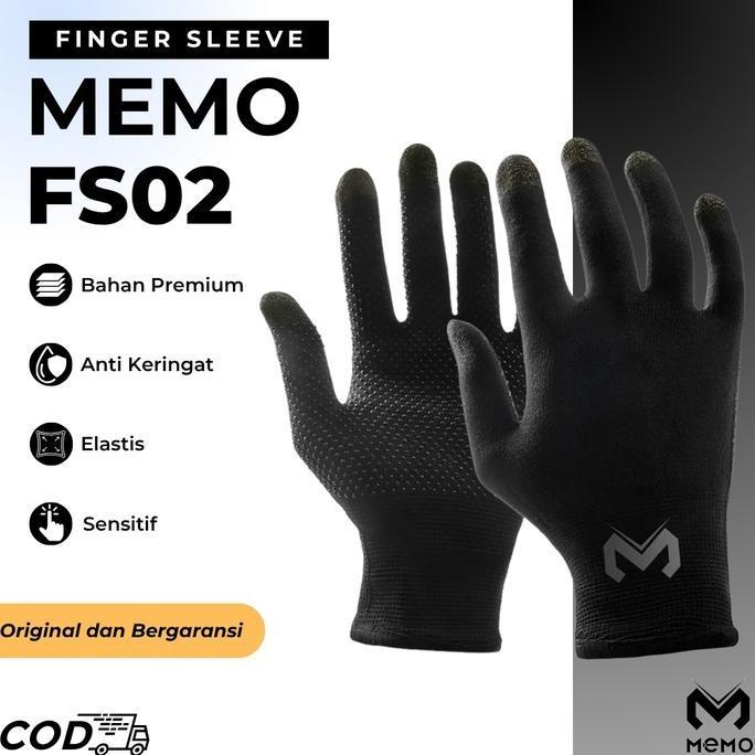 MEMO FS02 SARUNG TANGAN UNTUK GAME Hitam