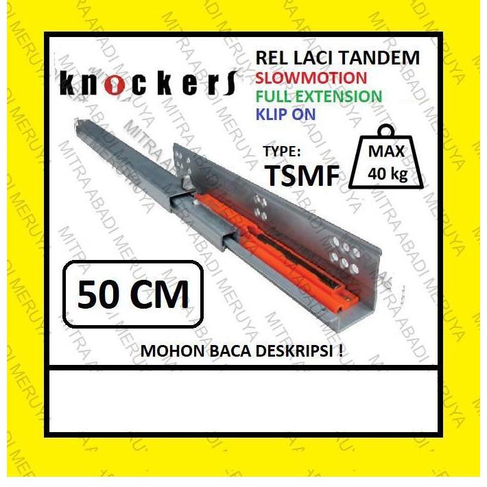 Rel Laci Tandem KNOCKERS TSMF 50 Rel Tandem Full Extension