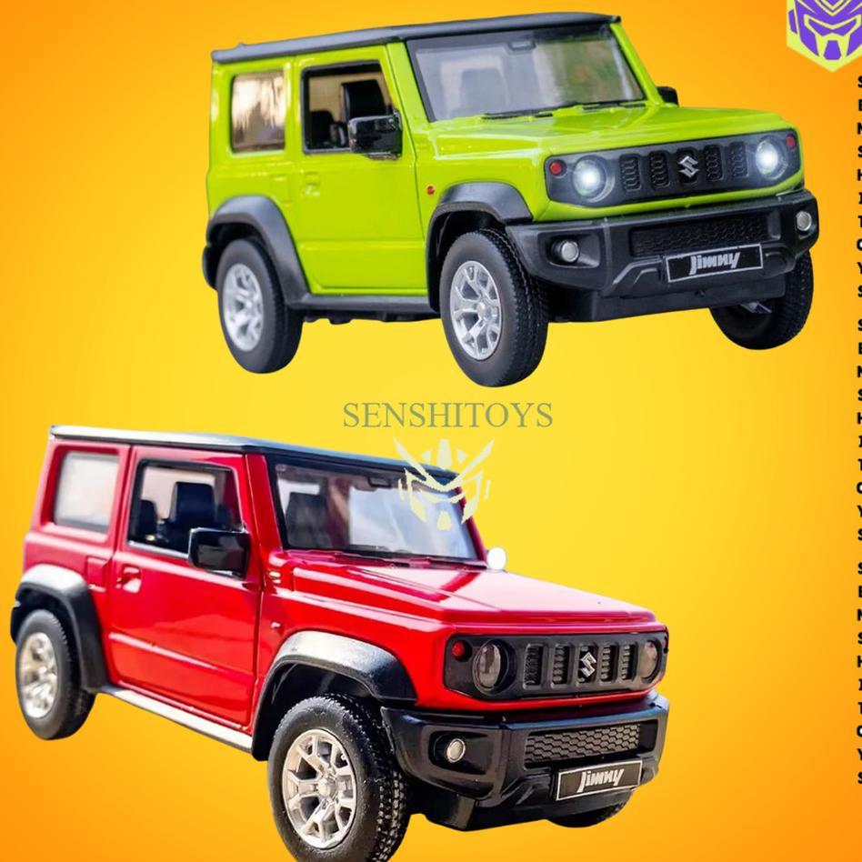 Mainan Mobil Diecast Suzuki Jimny Offroad Skala 1:26