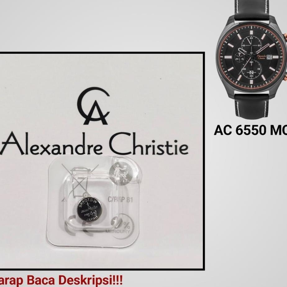 Baterai Alexandre Christie Type Ac 6550Mc Original