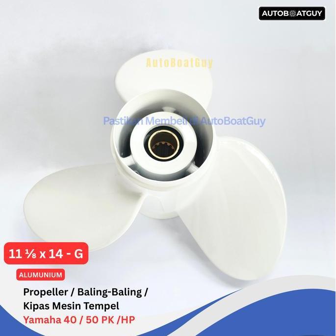 Propeller / Baling-Baling / Kipas Mesin Tempel Yamaha 40 / 50 PK /HP