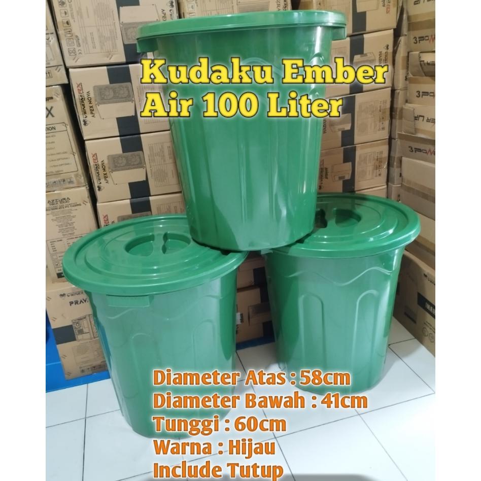 Khusus Instan Ember Air Plastik / Tong Air Plastik 100 Liter / Ember 100Liter
