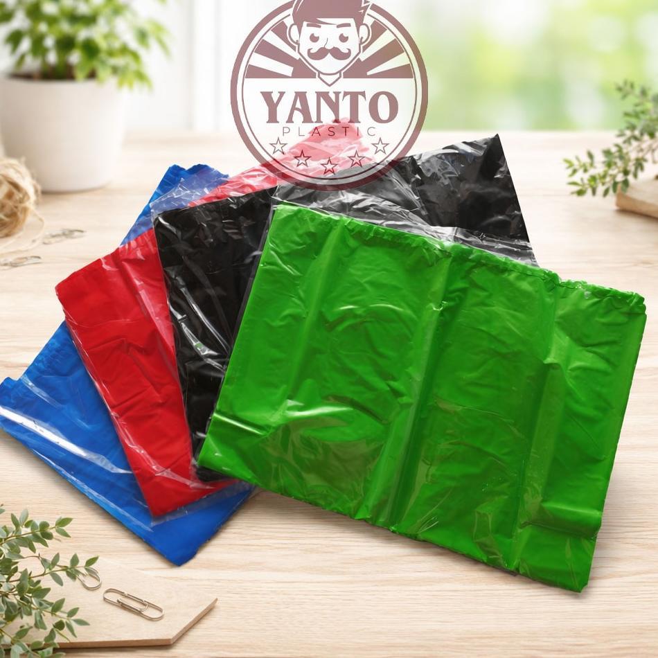 Kresek / Kantong Plastik Hd Jumbo Warna 55X85 Tebal 03 / Kresek 55 Warna Tebal 03