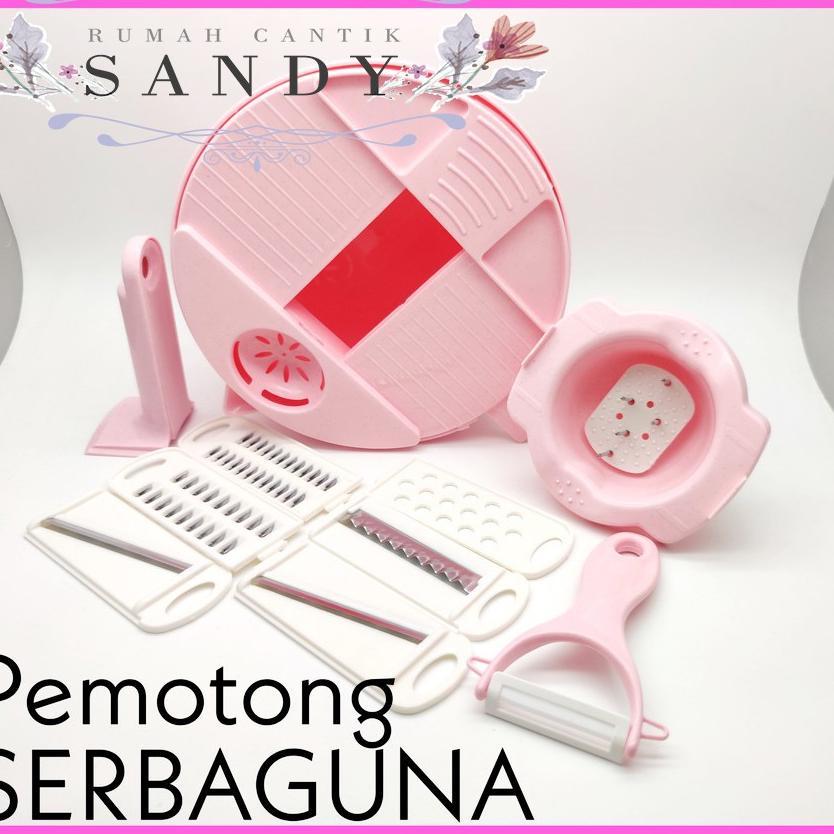 Alat Pemotong Sayuran 12 In 1 ~ Set Parutan Sayur & Buah Serbaguna