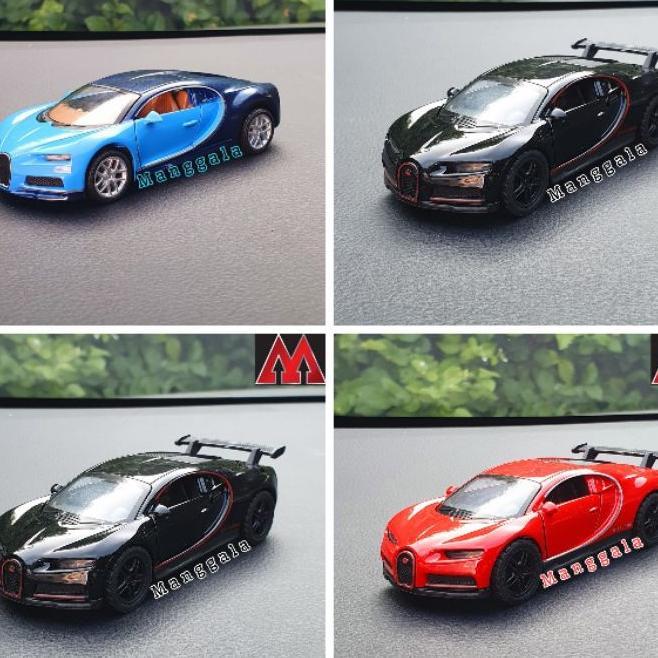 Pajangan Miniatur Diecast Mainan Mobil Mobilan Bugatti Chiron