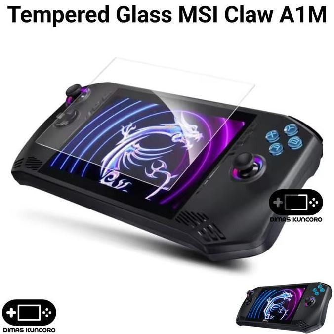 Tempered Glass MSI Claw A1M antigores glass pelindung layar screen msi claw 7 a1m