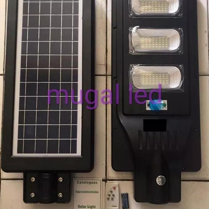 Promo Lampu Solar Cell 60 Watt Kuning / Lampu Tenaga Matahari/Lampu Pju Led