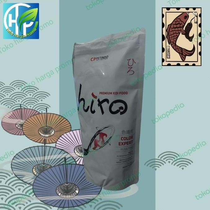 Hiro premium koi food color expert