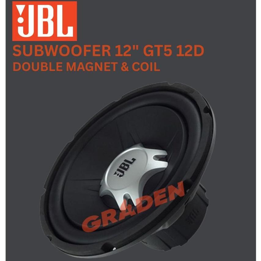 SUBWOOFER MOBIL 12inch DOUBLE COIL GT-5 12D