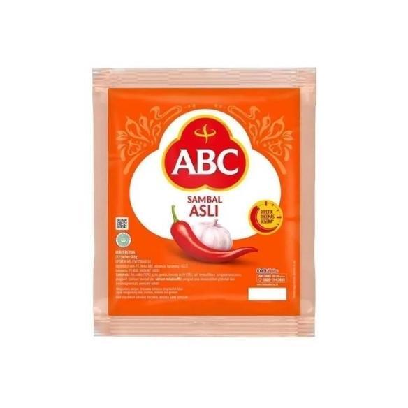 ABC SAMBAL ASLI SACHET 10'SX18 GR