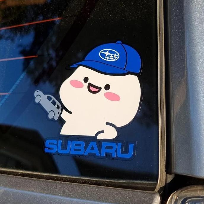 Stiker Quby Pentol Subaru Restock