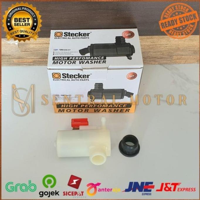 MOTOR WASHER POMPA MOTOR AIR WIPER  SUZUKI SWIFT/SPLASH STECKER PREMIUM