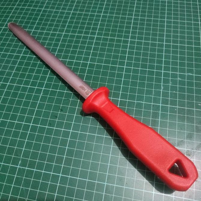 Kuche- Sharpening Honing Hmf Turki Pengasah Oval Finecut 20Cm