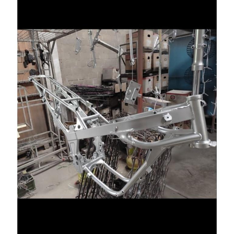 Bubuk Powder Coating SILVER ALUMUNIUM (1 kg)