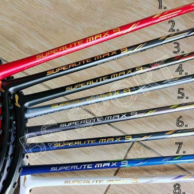 Weminton- Raket Bton Lining G Force Superlite Max 9 