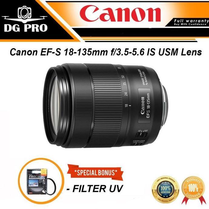 NEW Canon EF-S 18-135mm f3.5-5.6 IS NANO USM / Canon EF-S 18-135mm f3.5-5.6 IS STM Lensa Original