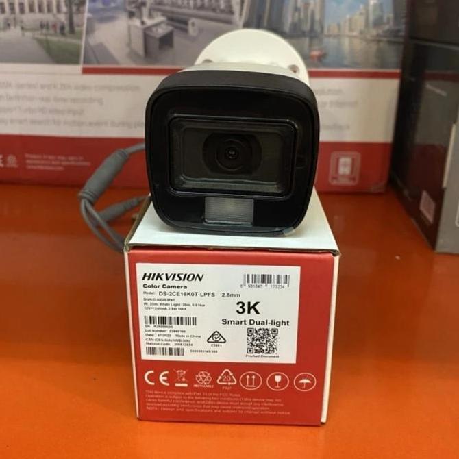 Kamera CCTV ColorVu Dual Light Audio 3K 5Mp Hik