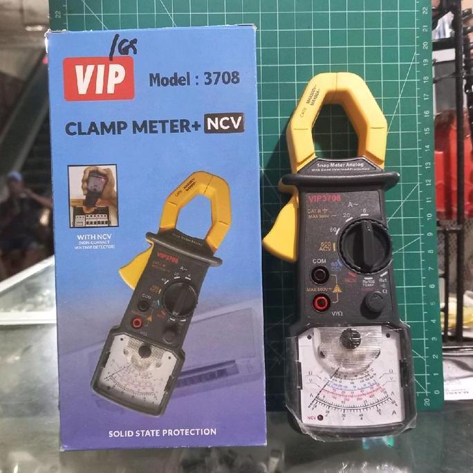 Tangamper Multimeter Clamp meter Analog VIP 3708