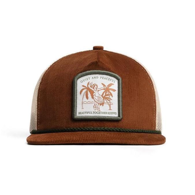 Punyakamu- Keepfs | Topi Trucker Ropehat Camel Cream | Quiet