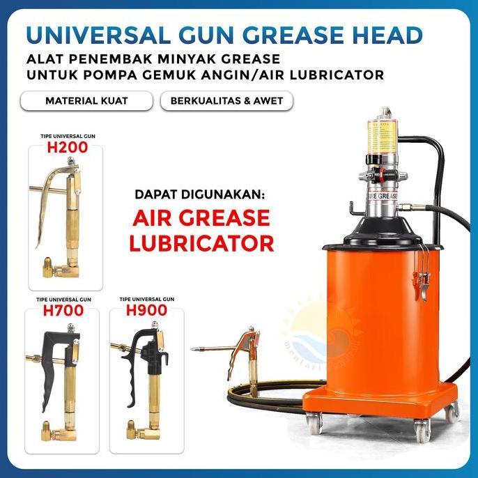 Alat Tembakan Grease Gemuk Gun Pompa Gemuk Gun Pompa Gemuk Angin