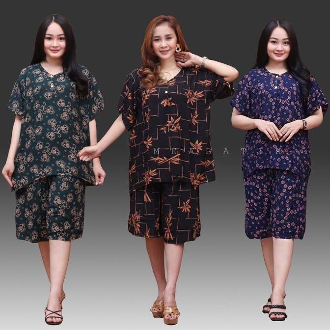 setelan kulot jumbo/daster jumbo/baju tidur/baju santai/batik