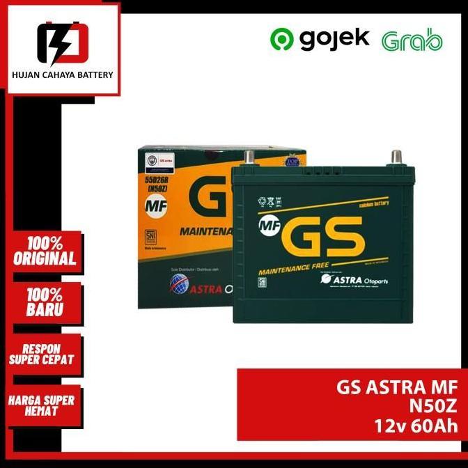 NEW Aki Mobil GS-ASTRA MF N50Z/ N-50-Z / N 50 Z - Aki HINO SG SERIES