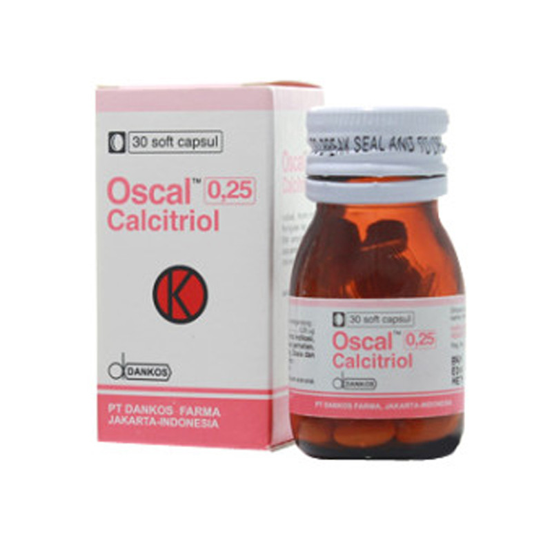 OSCAL 0.25MCG BOTOL 30 KAPSUL