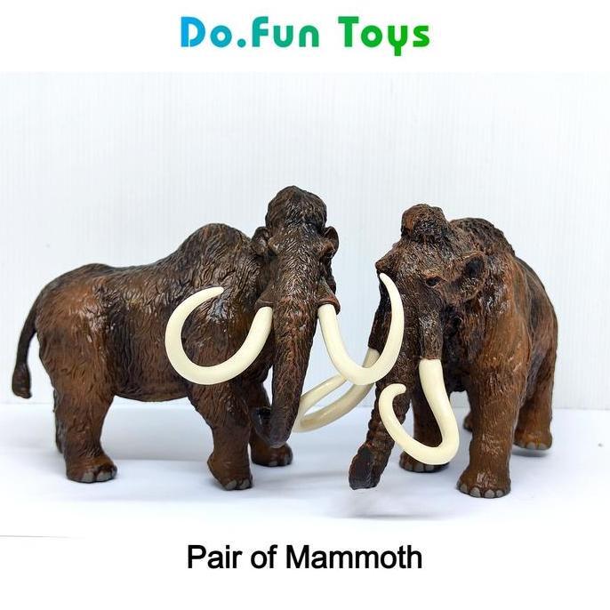 Mammoth Animal Figure/ Miniatur Mainan Gajah Mammoth Terlaris