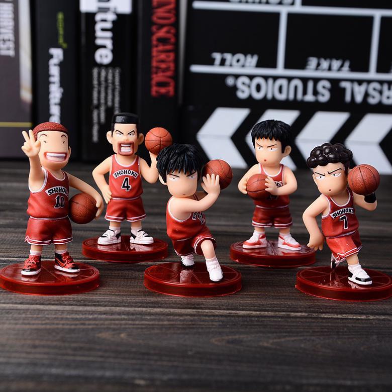Slam dunk Figure Set Shohoku Red Jersey