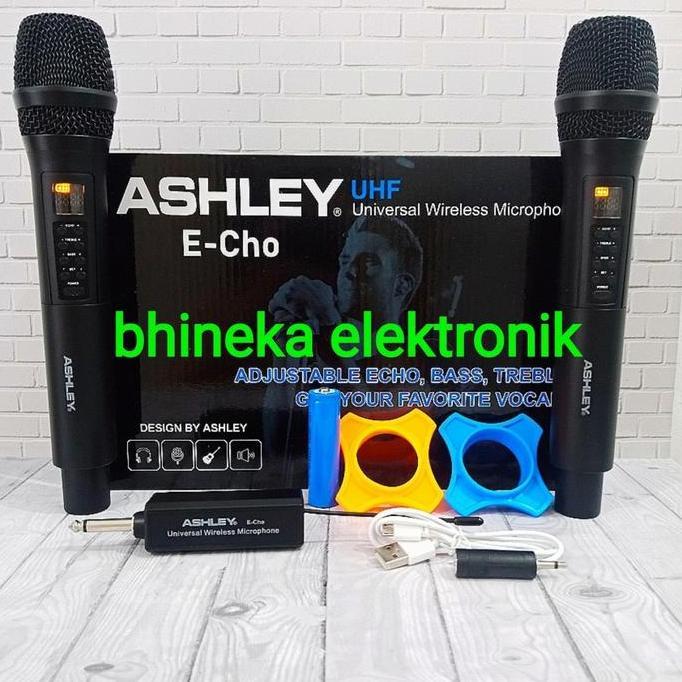 Ajuste- Mic Wireless Ashley E Cho Mic Ashley Echo Mic Pegang Pegang