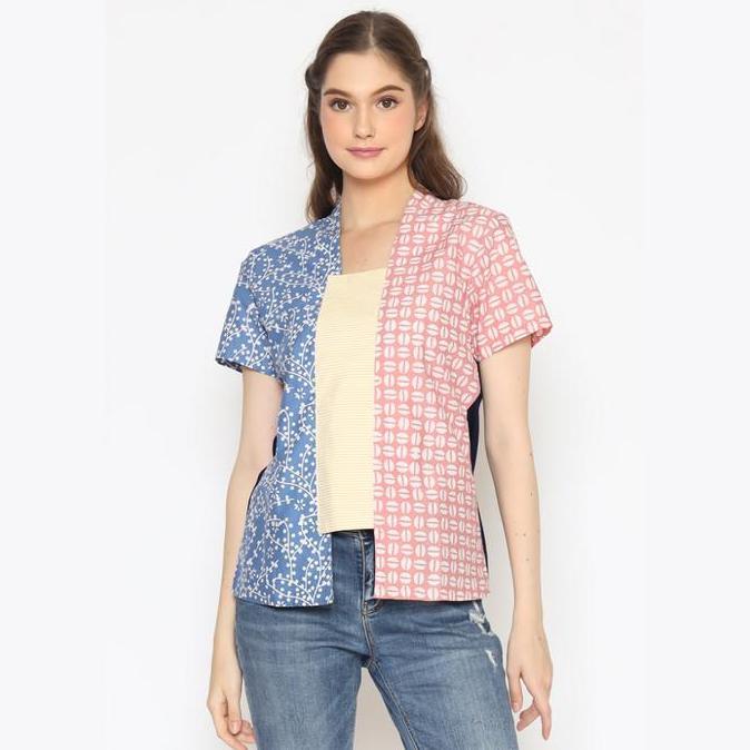 TERKINI Blouse Batik Wanita - Bhatara Batik Sheisha Blouse Batik TERKINI