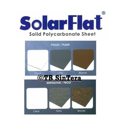ATAP POLYCARBONATE IMPRALON SOLARFLAT PLAIN UNTUK PAGAR / ATAP ORIGINAL DAN TERPERCAYA