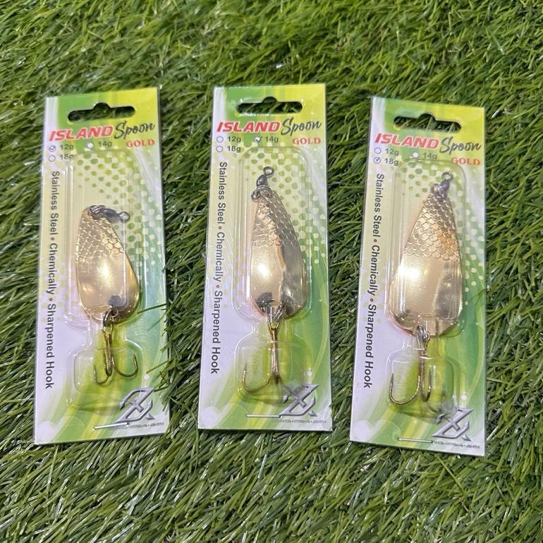 UMPAN AXZ SPOON ISLAND 12GRAM 14GRAM 18GRAM UMPAN PANCING SPOON