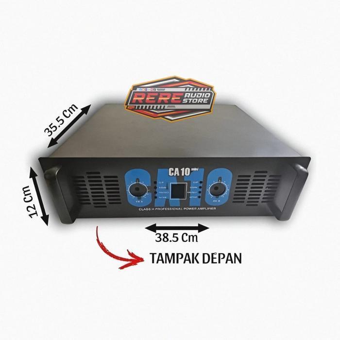 BOX POWER AMPLIFIER CA 10 MINI / BOK CA10 SERIES BAHAN TEBAL ORIGINAL DAN TERPERCAYA