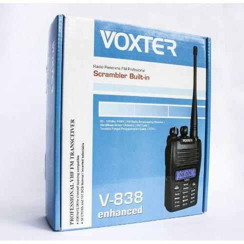 Promo Voxter V-838 Ht Vhf Ori Baru Garansi Handie Talkie V838 Lithium 838