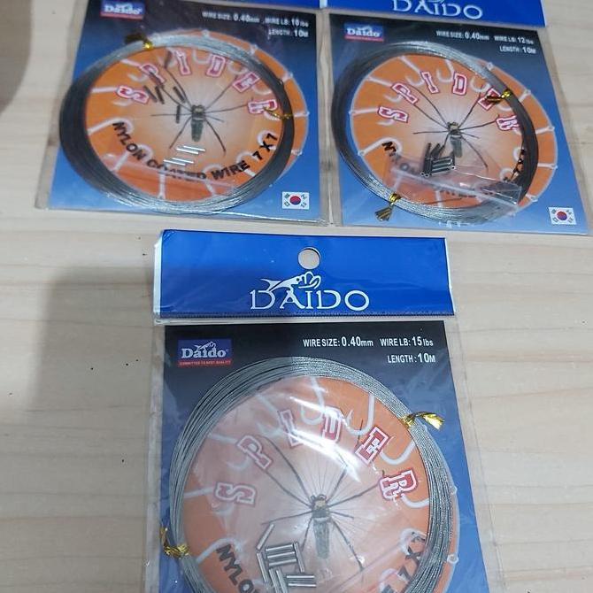 Lansungkirim- Wire Neklin 7X7 Daido Neklin Pancing