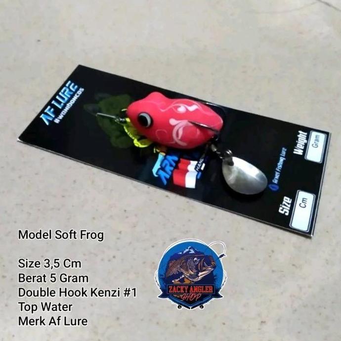 Lansungkirim- Soft Frog Af Lure 3,5 Cm Umpan Casting Gabus