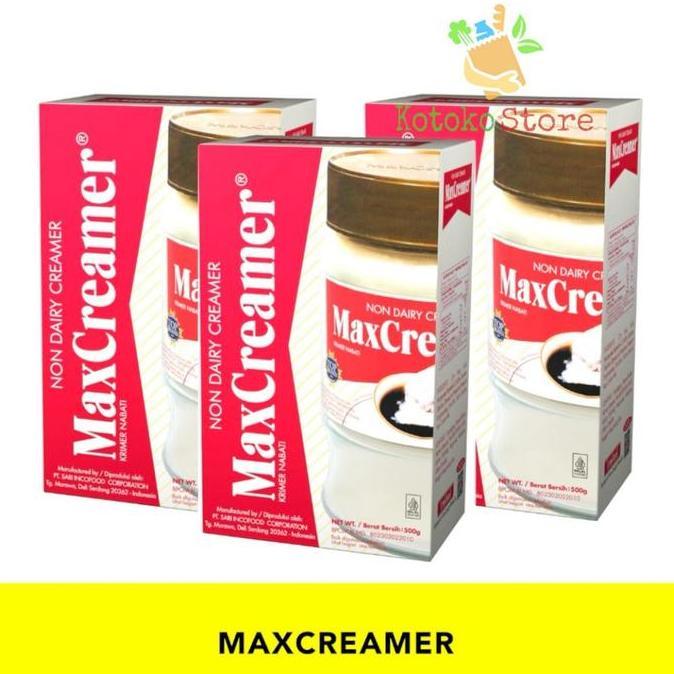 Max Creamer / Krimer Bubuk Refill / Non Dairy Creamer / Krimer Bubuk 500gr