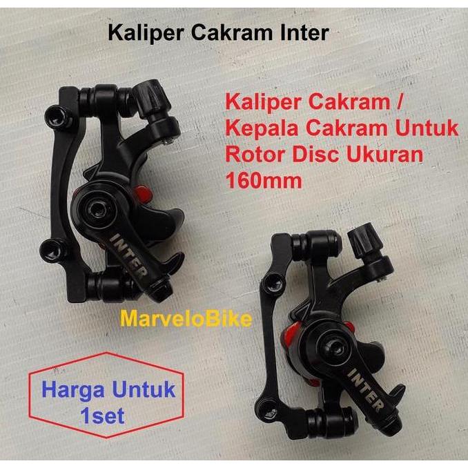 Kaliper Sepeda Kepala Cakram Sepeda Rem Cakram Sepeda Inter