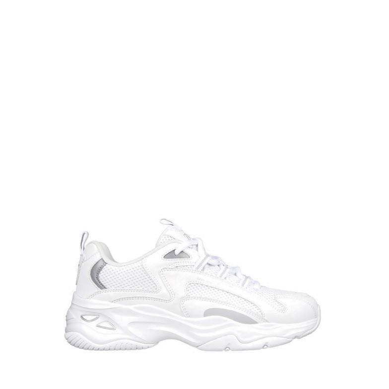 OFFICIAL SKECHERS D'LITES 4.0 WOMEN'S FITNESS SHOES - WHITE