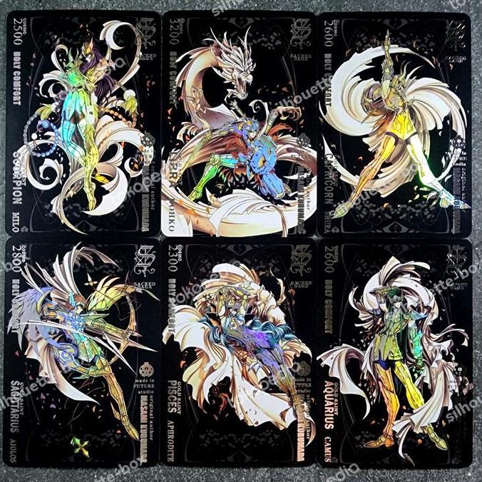 Saint Seiya Sacred Saga 12 Gold Saints Hologram Card