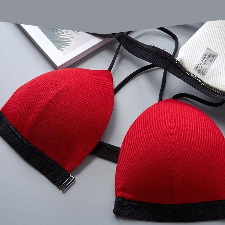 OFFICIAL 266 Bra Kancing Depan Tanpa Kawat Wanita Beha Perempuan Cup A AB B Front Open Kait Dinas Se